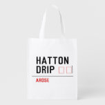 HATTON DRIP  Reusable Bag Reusable Grocery Bags