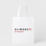 O-L-I-W-O-O-D  Reusable Bag Reusable Grocery Bags