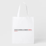 Gentlemens Lounge  Reusable Bag Reusable Grocery Bags