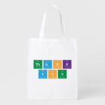 Thank
  You  Reusable Bag Reusable Grocery Bags