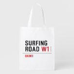 Surfing Road  Reusable Bag Reusable Grocery Bags