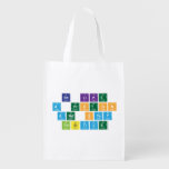 Be Like
 A Proton
 and Stay
 Positive  Reusable Bag Reusable Grocery Bags