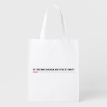 ek toh hum Chauhan Aur upar se Smart  Reusable Bag Reusable Grocery Bags