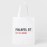Falafel ST  Reusable Bag Reusable Grocery Bags