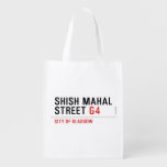 SHISH MAHAL  Street  Reusable Bag Reusable Grocery Bags