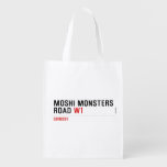 Moshi Monsters Road  Reusable Bag Reusable Grocery Bags