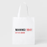 MANINGI  Reusable Bag Reusable Grocery Bags