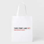 THREE POINT LANE  Reusable Bag Reusable Grocery Bags