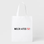MELİH ATES  Reusable Bag Reusable Grocery Bags