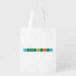 Mendeleiev  Reusable Bag Reusable Grocery Bags