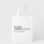 Fleek Street  Reusable Bag Reusable Grocery Bags