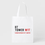BT TOWER  Reusable Bag Reusable Grocery Bags