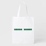 Nashwa farouk
   Reusable Bag Reusable Grocery Bags