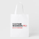 Cleatham  Neighbours  Reusable Bag Reusable Grocery Bags