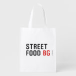 Street Food  Reusable Bag Reusable Grocery Bags