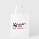 ROYAL ALBERT HALL  Reusable Bag Reusable Grocery Bags