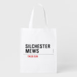 Silchester  Mews  Reusable Bag Reusable Grocery Bags