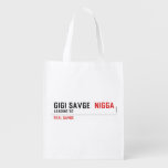 GiGi savge   Reusable Bag Reusable Grocery Bags