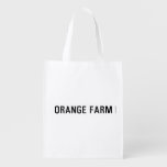 ORANGE FARM   Reusable Bag Reusable Grocery Bags