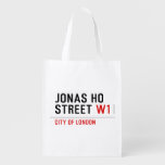 JONAS HO  STREET  Reusable Bag Reusable Grocery Bags