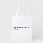 ALENA GRISHCHEVA  STREET  Reusable Bag Reusable Grocery Bags
