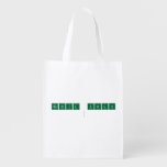 RAHIL KHAN
   Reusable Bag Reusable Grocery Bags