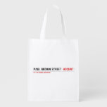 paul brown street   Reusable Bag Reusable Grocery Bags