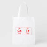 cate  Reusable Bag Reusable Grocery Bags