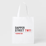DAPPER Street  Reusable Bag Reusable Grocery Bags