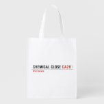 Chemical Close  Reusable Bag Reusable Grocery Bags