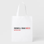 Rodwell road  Reusable Bag Reusable Grocery Bags