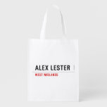 Alex Lester  Reusable Bag Reusable Grocery Bags