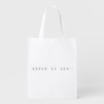 Science is Fun!  Reusable Bag Reusable Grocery Bags