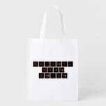 Periodic
 Table
 Writer  Reusable Bag Reusable Grocery Bags