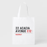 22 ACACIA AVENUE  Reusable Bag Reusable Grocery Bags