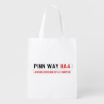 Pinn Way  Reusable Bag Reusable Grocery Bags