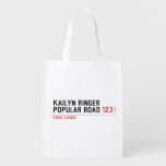Kailyn ringer Popular road  Reusable Bag Reusable Grocery Bags