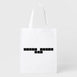 LONDON STREET
 SIGN  Reusable Bag Reusable Grocery Bags