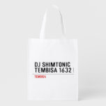 DJ SHIMTONIC TEMBISA 1632  Reusable Bag Reusable Grocery Bags