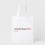 Orlando Road  Reusable Bag Reusable Grocery Bags