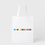 Tabla periodica  Reusable Bag Reusable Grocery Bags