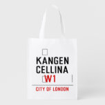    KANGEN CELLINA     Reusable Bag Reusable Grocery Bags