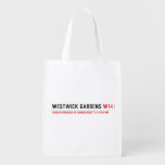 Westwick Gardens  Reusable Bag Reusable Grocery Bags
