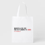 Maricela del Rio Rue de Flandre 94  Reusable Bag Reusable Grocery Bags