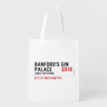 Banford's Gin  Palace  Reusable Bag Reusable Grocery Bags