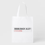 DOUBLEBACK ALLEY  Reusable Bag Reusable Grocery Bags
