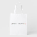 7800 Credit cards street  Reusable Bag Reusable Grocery Bags