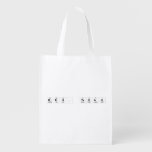 Mrs. Takah  Reusable Bag Reusable Grocery Bags