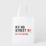 KV HD Street  Reusable Bag Reusable Grocery Bags