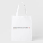Carpetbagging Shithouse street  Reusable Bag Reusable Grocery Bags